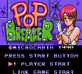 Pop Breaker screenshot 3 for Sega Game Gear